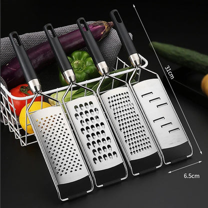 304 Stainless Steel Cheese Lemon Zester Kitchen Grater