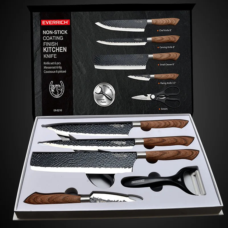 Stainless Steel Kitchen Knives Set Tools