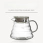 Borosilicate Glass Hand Drip Coffee Pot Coffeeware