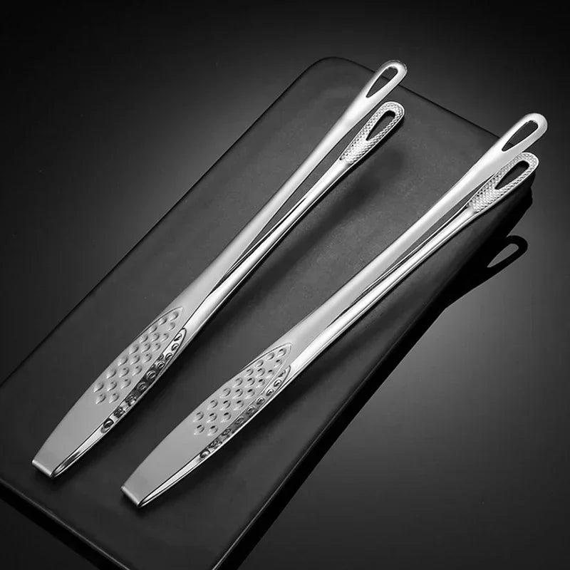 Stainless Steel Barbecue Tongs Clip