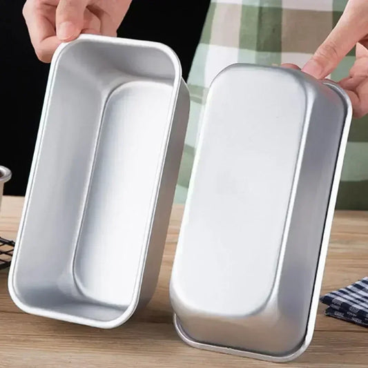 Rectangular Bread Mold Aluminum Alloy Non-Stick Cake Pan Mini Toast Mold Cake Baking Tray Loaf Pan Kitchen Baking Tools Bakeware