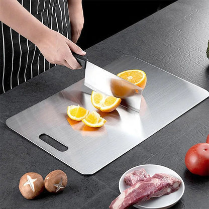 Titanium Cutting Boards (Stainless Board Double-sided Food-grade)