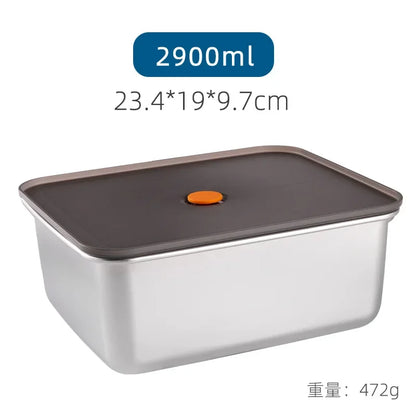 304 Stainless Steel Bento Lunch Box with Lid