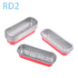 Mini Loaf Pans With/Without Lids 6.8OZ Rectangle Aluminum Foil Baking Pans Reusable Mini Bread Containers Muffin Tins