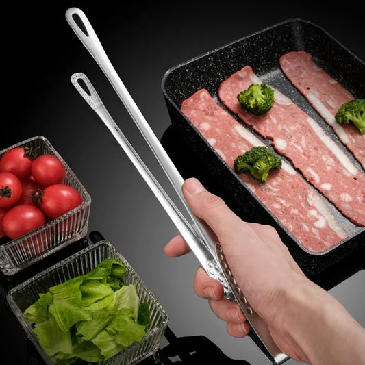 Stainless Steel Barbecue Tongs Clip