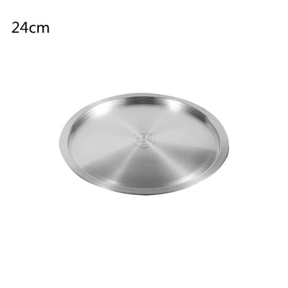 Stainless Steel Drain Basket Colander Round Rice Cleaning Sieve