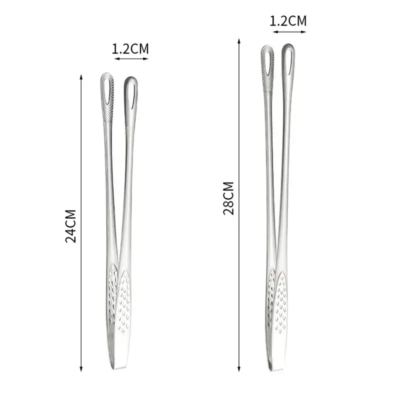 Stainless Steel Barbecue Tongs Clip