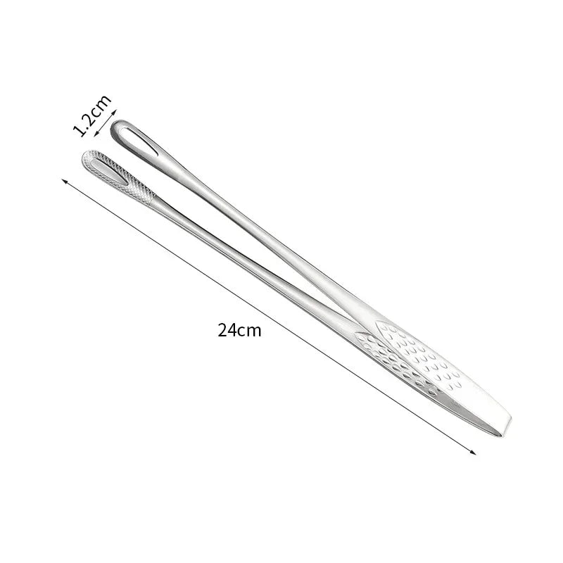 Stainless Steel Barbecue Tongs Clip