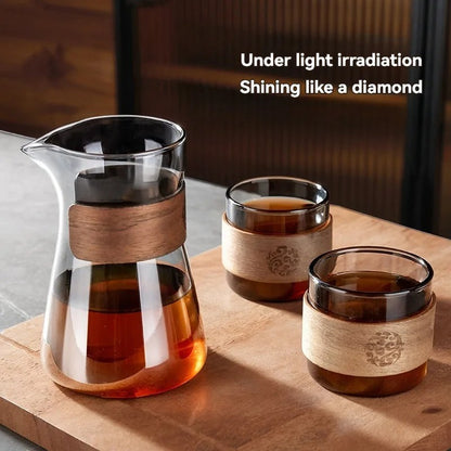 Borosilicate Glass Hand Drip Coffee Pot Coffeeware