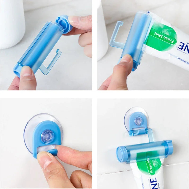 Manual Syringe Gun Dispenser Rolling Squeezer  Holder