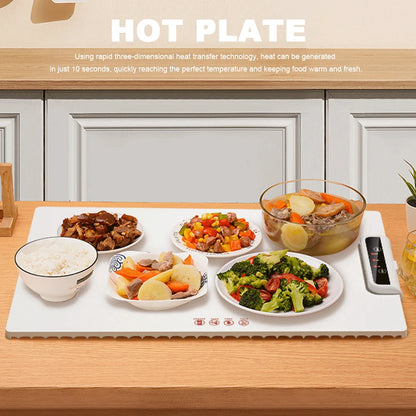 Electric Warming Tray with Smart Adjustable Temperature