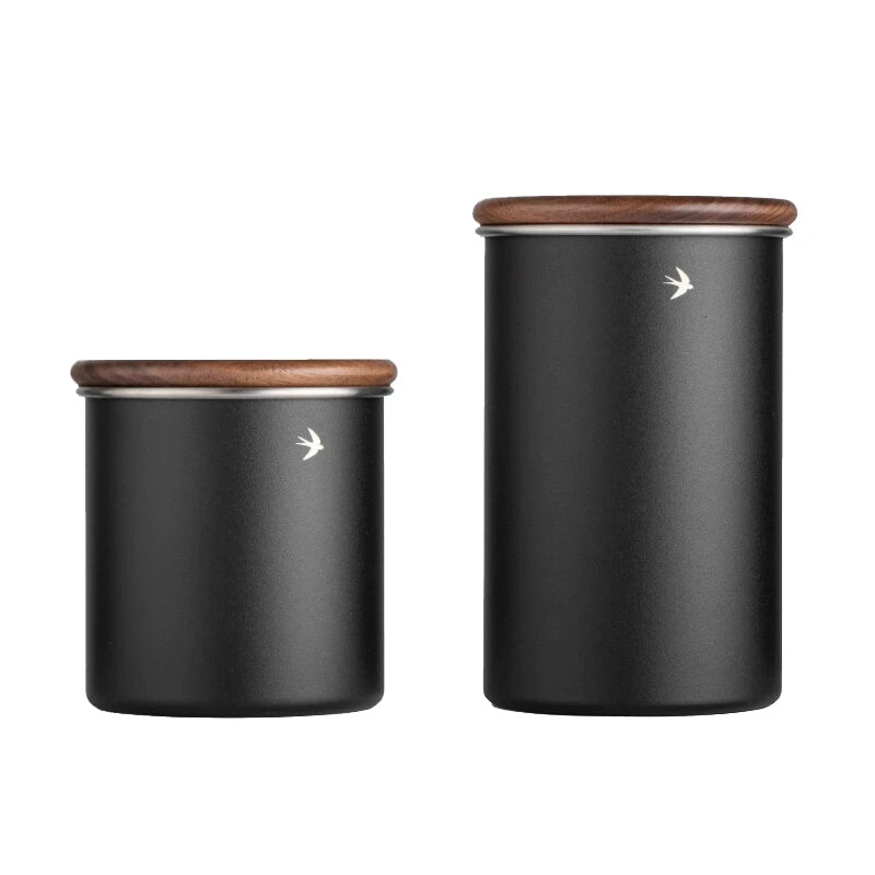 304 Stainless Steel Coffee Canisters with Lid