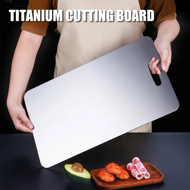 Titanium Cutting Boards (Stainless Board Double-sided Food-grade)