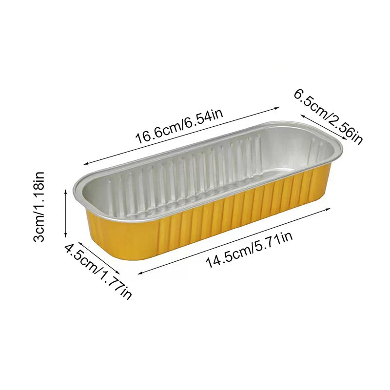 Mini Loaf Pans With/Without Lids 6.8OZ Rectangle Aluminum Foil Baking Pans Reusable Mini Bread Containers Muffin Tins