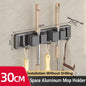 Mop and Broom Organizer Holder Rack