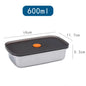 304 Stainless Steel Bento Lunch Box with Lid