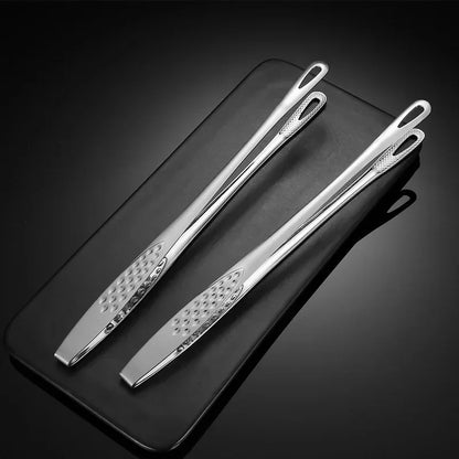 Stainless Steel Barbecue Tongs Clip