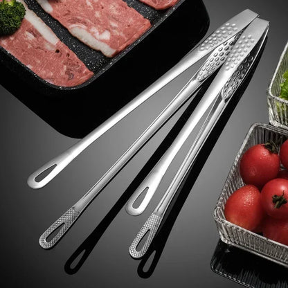 Stainless Steel Barbecue Tongs Clip