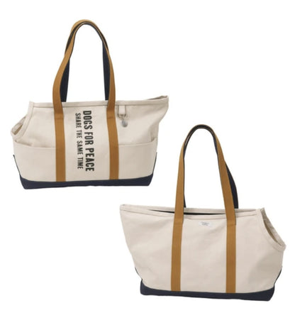 Carrier DOGS FOR PEACE Alberton carry tote bag 3 Colors