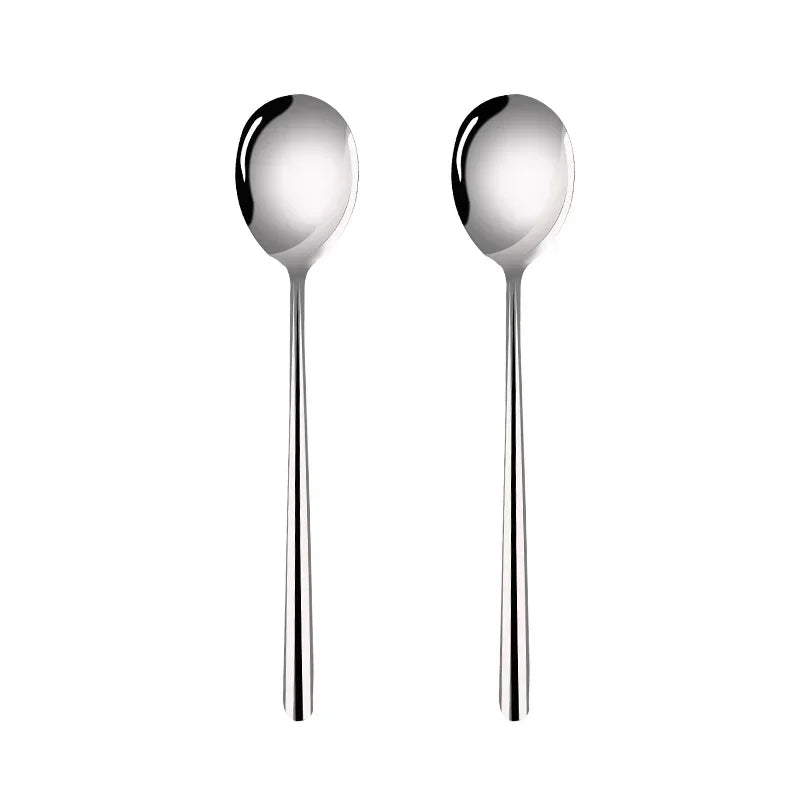 Stainless Steel Cutlery Long Handle Spoon Fork