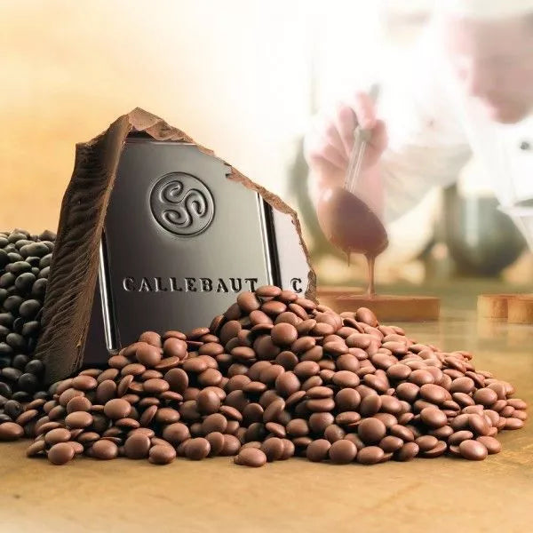 Callebaut Dark Chocolate Couverture - 2.5 kg, Shelf life: 24 months